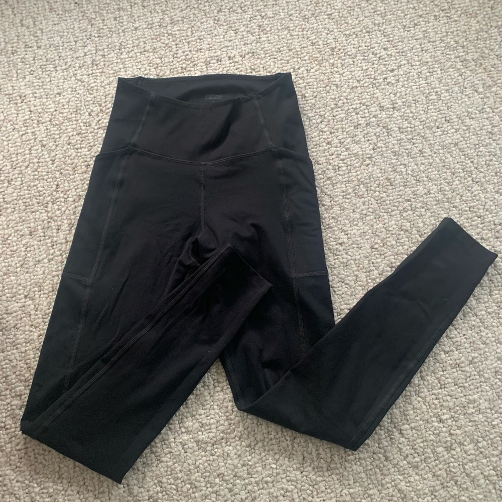 high rise compression pocket legging